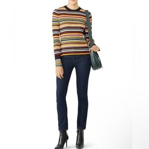 3.1 Phillip Lim Long Sleeve Multi Striped Pullover size Small